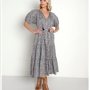 Spell Poppy Smock Dress